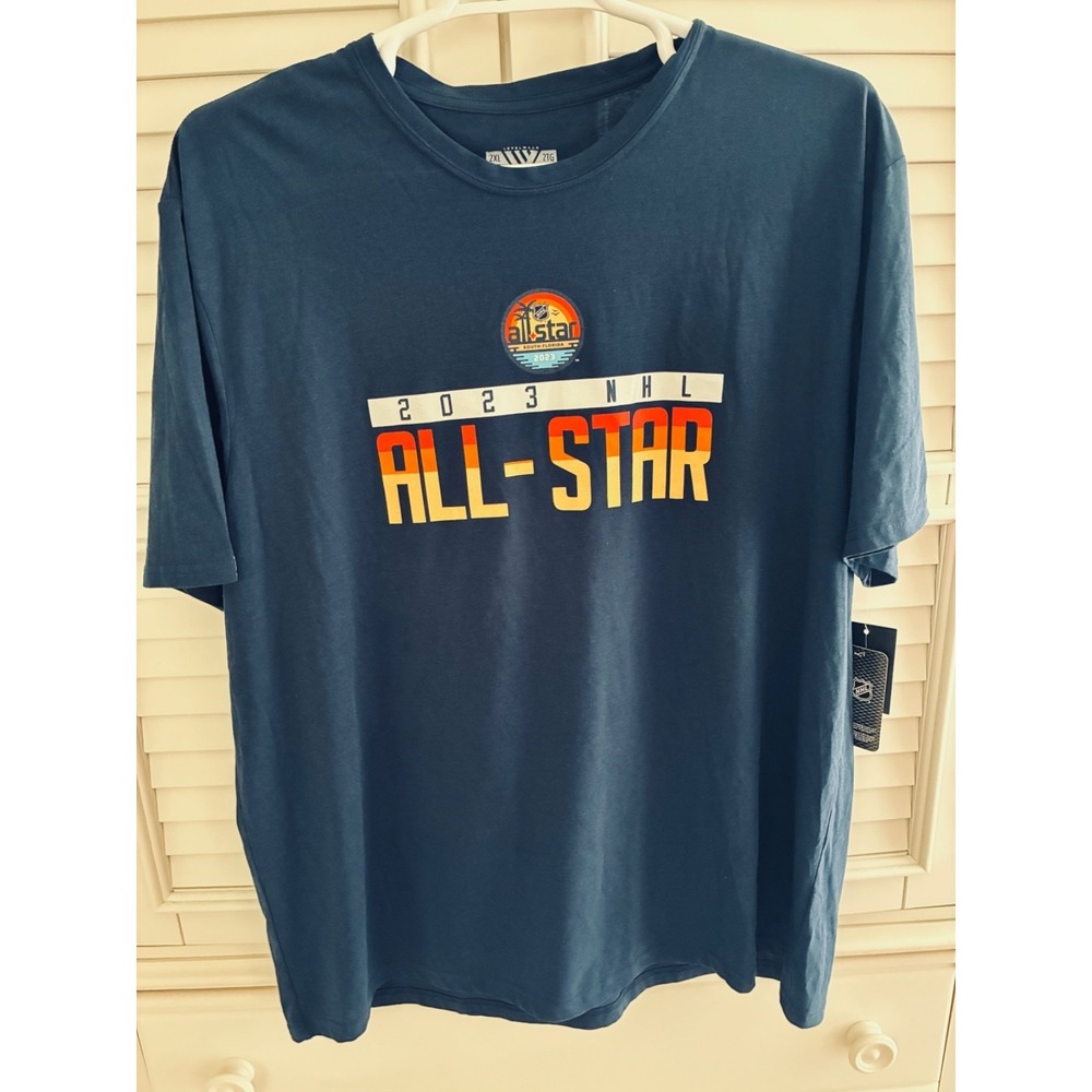 Men's 2XL NWT Florida Panthers Levelwear 2023 all star t-shirt